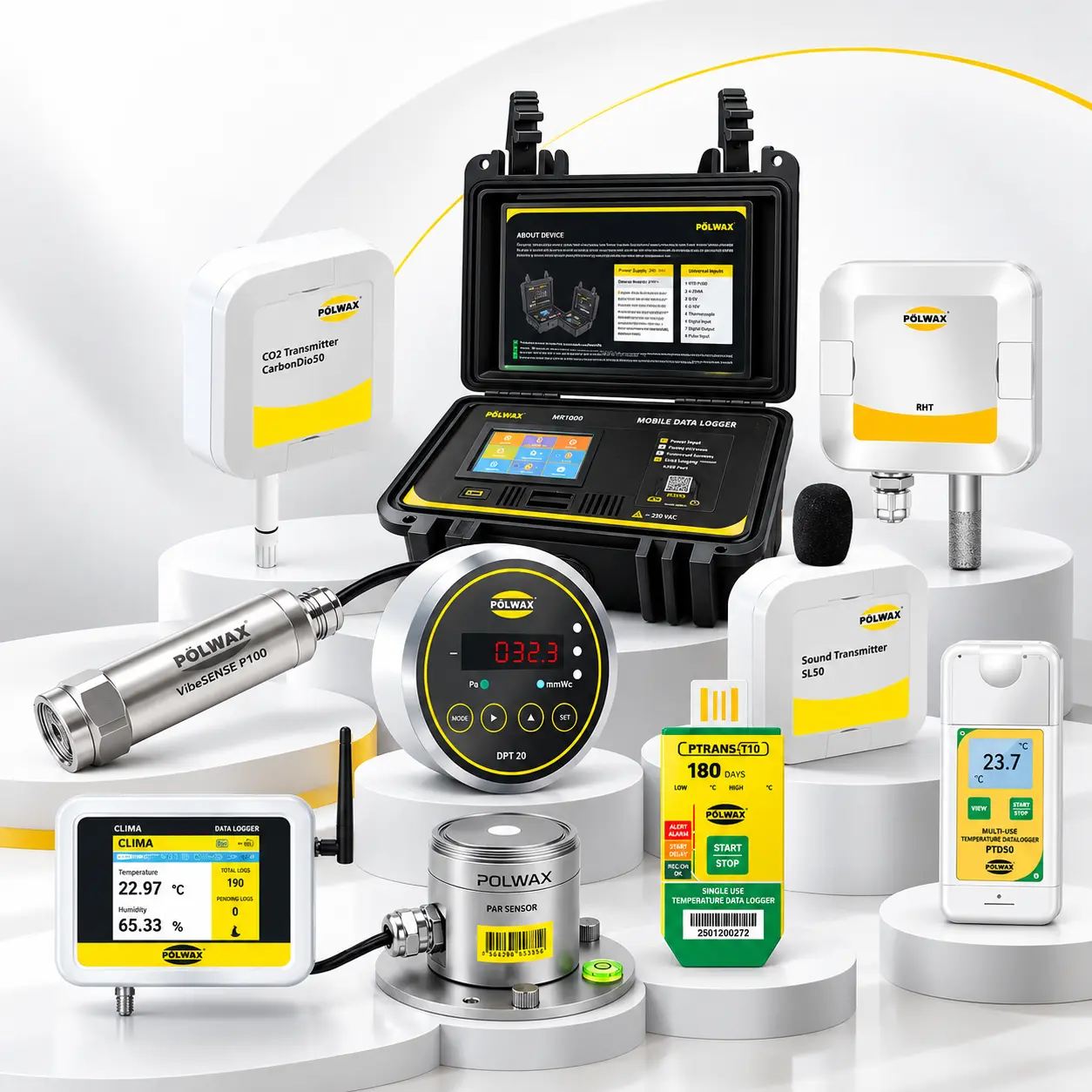 POLWAX industrial measuring instruments