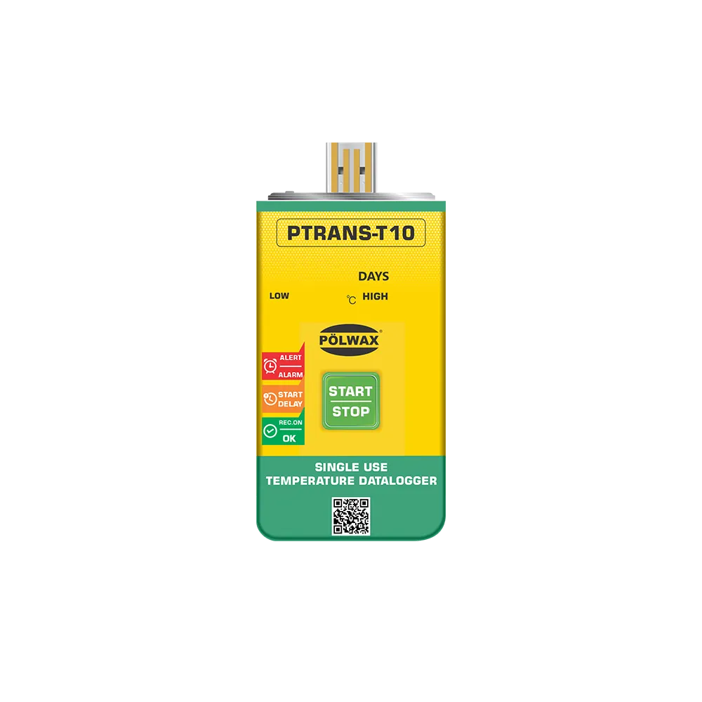 POLWAX PTRANS Single-Use Datalogger